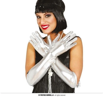 Fiestas Guirca Handschuhe silber GUI18669