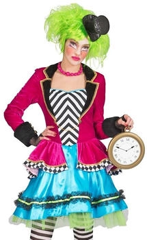 Funny Fashion Verrückter Hutmacher Kostüm für Damen