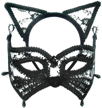 Bristol Novelty Ltd Katzenmaske Ohren an Kopfband mehrfarbig