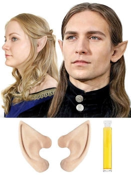 Maskworld Latexohren Elf Elfenohren inkl Mastix Hautkleber