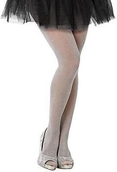 Atosa Glitzerstrumpfhose silber