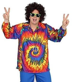 Foxxeo Batikhemd Hippie Hemd P