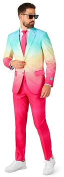Opposuits Funky Faded Rainbow Herrenanzug pink blau gelb