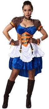 Dress for Fun Damen Steampunk Abenteurerin Kostüm viktorianisch retro