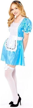 Amscan Alice Märchenland Damenkostüm blau