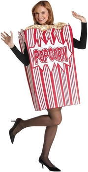 Rasta Imposta Kostüm Kino-Popcorntüte 7159 blau mehrfarbig