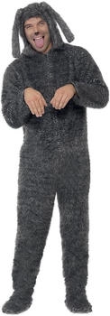 Smiffy's Fluffy Hundekostüm grau