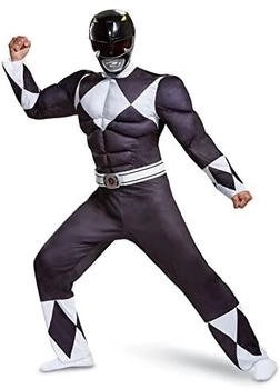 Disguise Schwarzes Power Ranger Kostüm