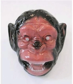 Festartikel Müller Hartplastik Tier-Maske Affe