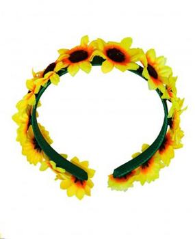 Chaks Haarreif Sonnenblumen Blumenkranz