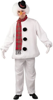 Orlob Karneval Schneemann Kostüm weiß