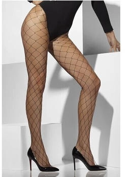 Smiffy's rauten netzstrumpfhose 42713