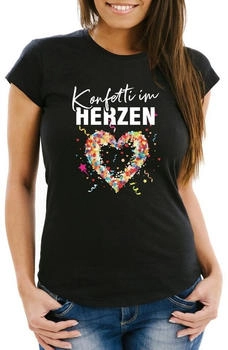 MoonWorks T-Shirt Konfetti im Herzen