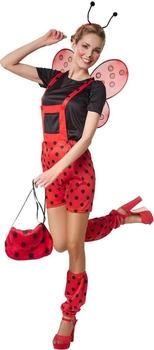 Dress for Fun Marienkäfer Latzhose
