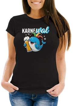 MoonWorks T-Shirt Fasching wal bier