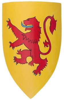 Battle-Merchant Ritter-Kostüm Schild Robert Bruce