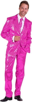 Narrenkiste Pailletten Anzug T2206-1100-56 pink