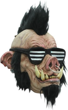 Ghoulish Productions Monster-Kostüm punkiges Wildschwein Nasenring