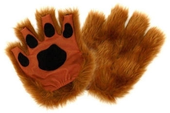 Elope tatzen braun fellhandschuhe