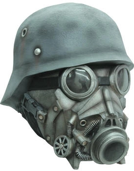 Ghoulish Productions Monster-Kostüm Helm Brille und Gasmaske