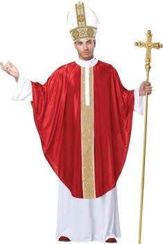 California Costumes The Pope rot weiß