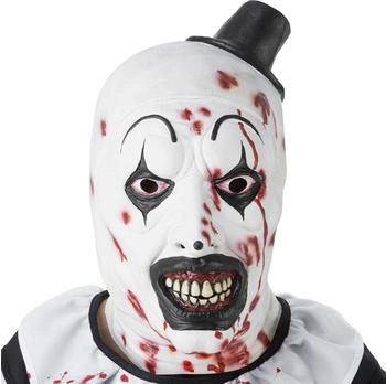 Chaks Terrifier Art the Clown Latex Maske schwarz