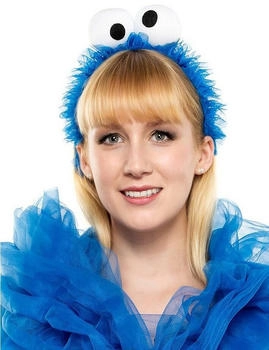 Maskworld Die Sesamstrasse Krümelmonster Haarreif blau