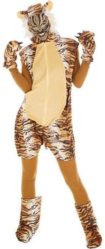 Dress for Fun Tiger Kostüm Karneval Fasching