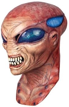 Ghoulish Productions Kostüm Alien Latex-Vollmaske