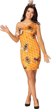 Rasta Imposta Champagner Flaschen Kostüm Kleid (GC6406) gelb