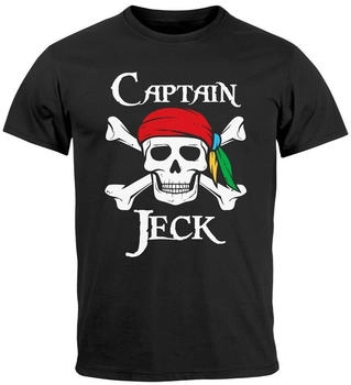 MoonWorks Captain Jeck Kostüm-Ersatz T-Shirt (23869) navy