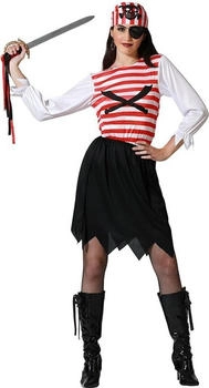 Atosa Bucanera Piratenkostüm weiß