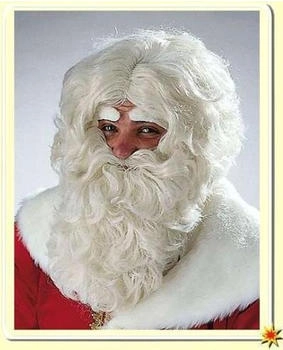 Festartikel Müller Weihnachtsmann Bart naturfarbend flachsblond
