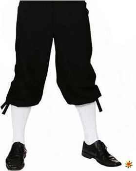 Orlob Karneval Kniebundhose (7082) schwarz