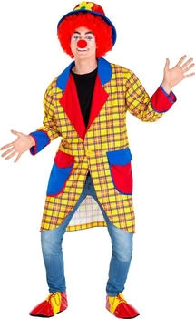 TecTake Dressforfun Herrenkostüm Clown (900172) mehrfarbig