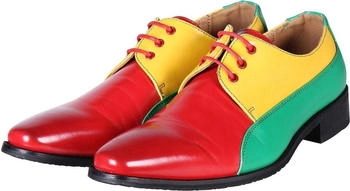 Thetru Collection Clownsschuhe rot-gelb-grün