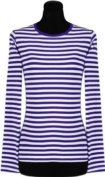Thetru Collection Gestreiftes Langarmshirt blau/weiß