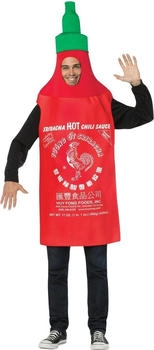 Rasta Imposta Sriracha Chili Sauce Kostüm (GC4625) orange