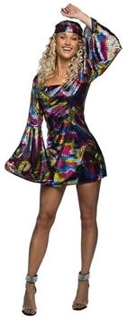 Boland Disco Lady Kostüm bunt