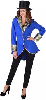 Narrenkiste Party Theater Jacke (M218188-14-L) blau