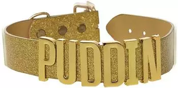 Maskworld Suicide Squad - Harley Quinn Puddin Kette gold