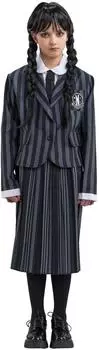 Chaks Langhaarperücke glatt blond/schwarz