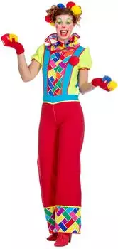 Maskworld Clown Kostüm (4811) rot