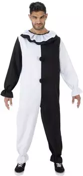 Chaks Art the Clown Jumpsuit schwarz/weiß