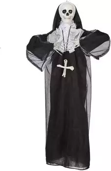 Atosa Deko Skelett (59363) schwarz/weiß