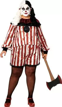 Atosa Clown Kostüm (77485) XXL