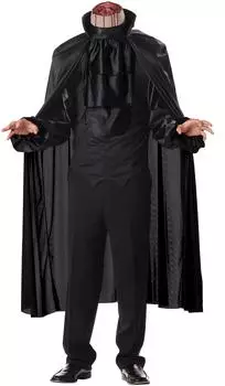 California Costumes Kopfloser Kostüm (00742L) schwarz