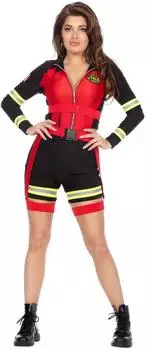 Maskworld Feuerwehr Kostüm (4576) rot