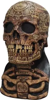 Ghoulish Productions Aztekische Totenkopfmaske (26588)