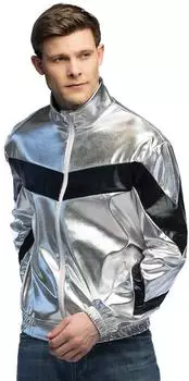 Boland Jacke im Metallic Look, Retro Style